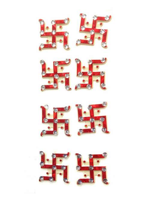 swastik for diwali decoration - 18580027 -  Standard Image - 0