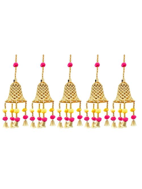 golden bell toran hanging for diwali decoration - 18580126 -  Standard Image - 0