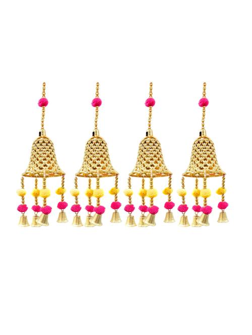 golden bell toran hanging for diwali decoration - 18580167 - Standard Image - 0