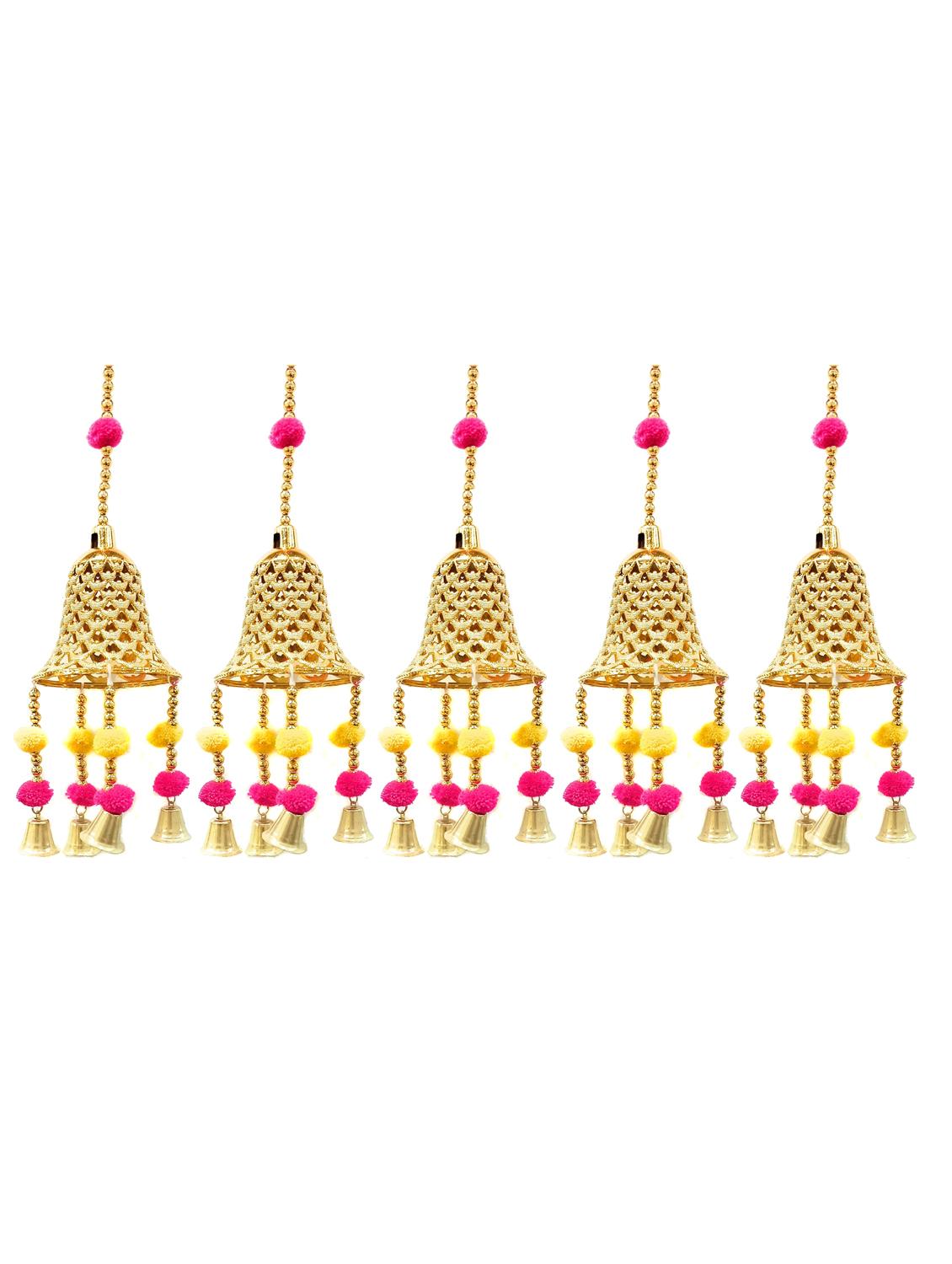 golden bell toran hanging for diwali decoration - 18580357 - Zoom Image - 0