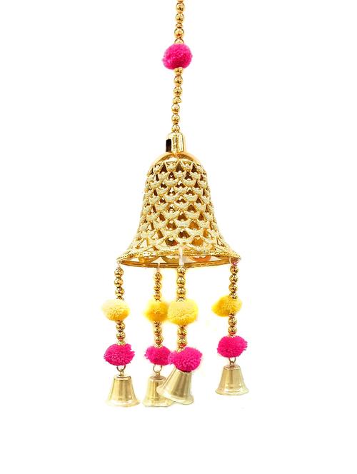 golden bell toran hanging for diwali decoration - 18581123 -  Standard Image - 0