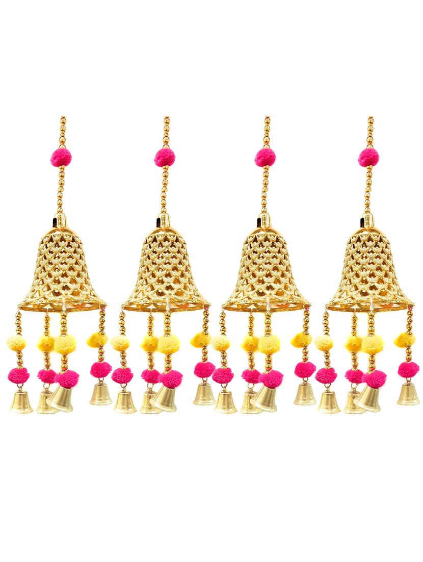 golden bell toran hanging for diwali decoration - 18581133 - Zoom Image - 0