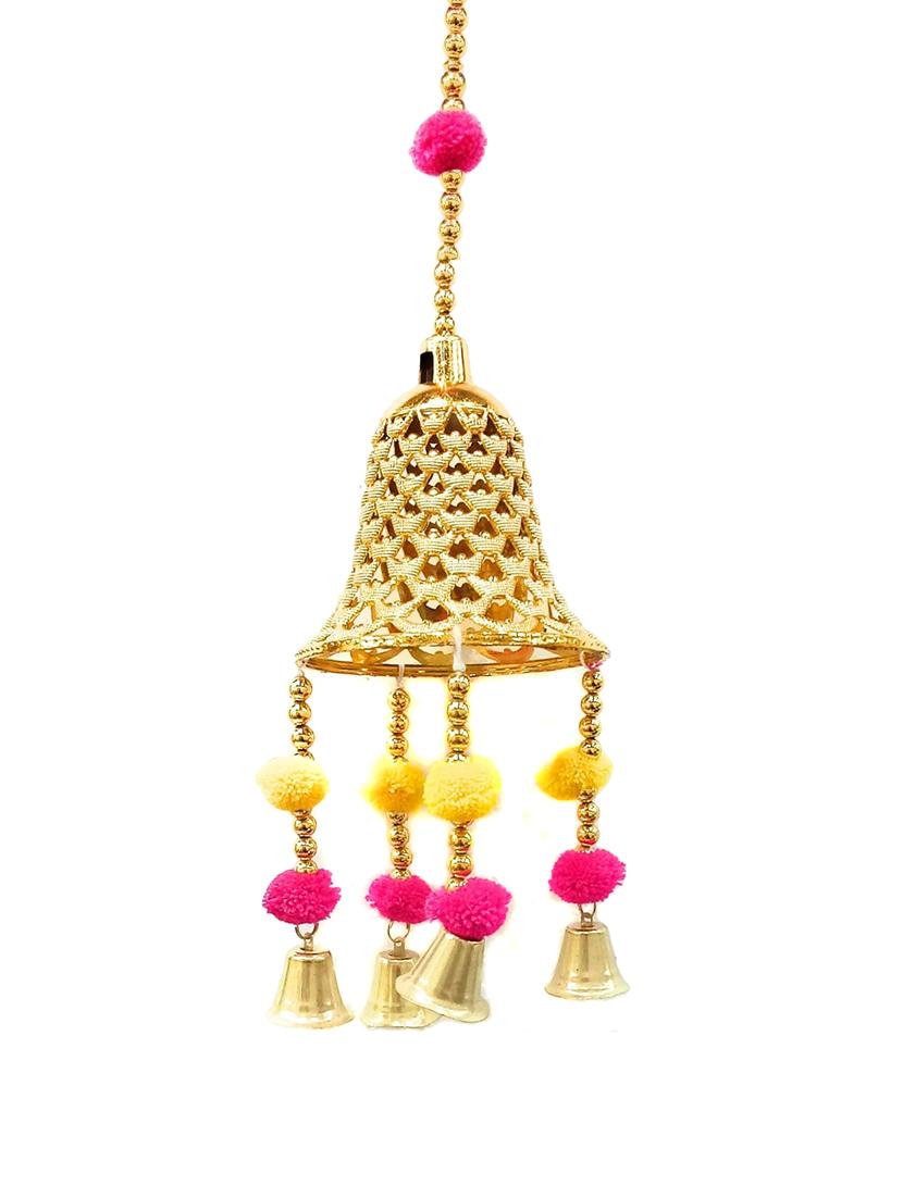 golden bell toran hanging for diwali decoration - 18581135 -  Zoom Image - 0