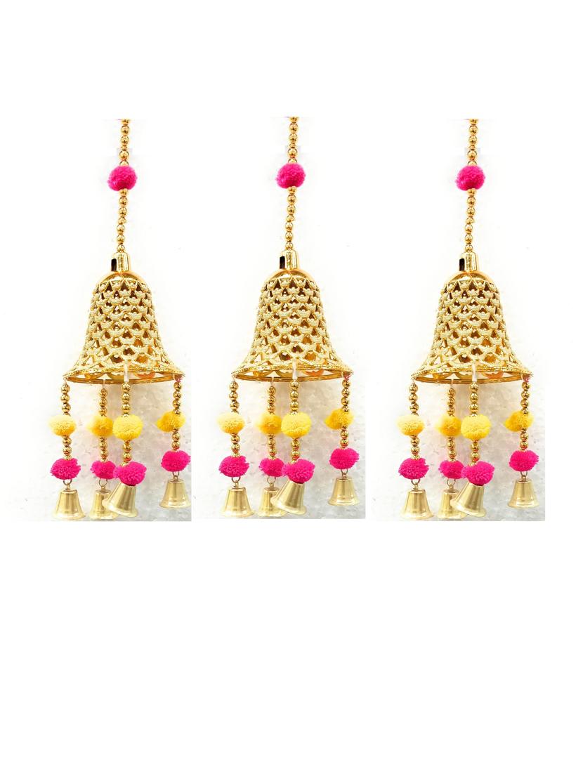 golden bell toran hanging for diwali decoration - 18581144 - Zoom Image - 0