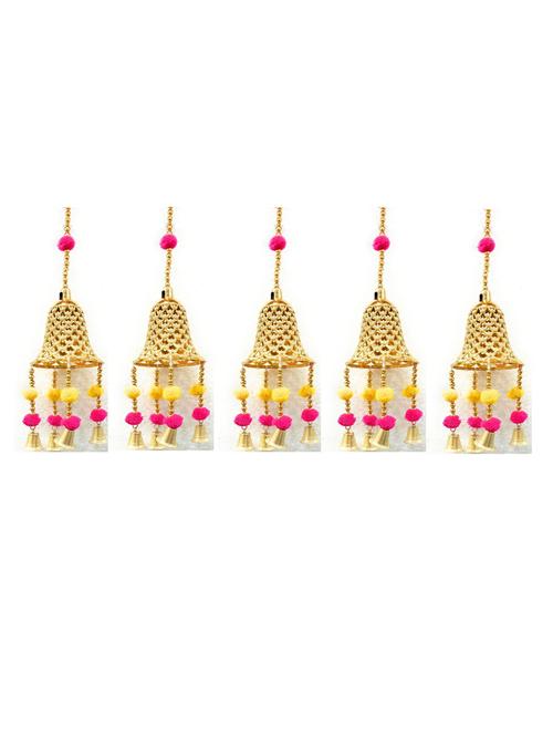 golden bell toran hanging for diwali decoration - 18581146 - Standard Image - 0