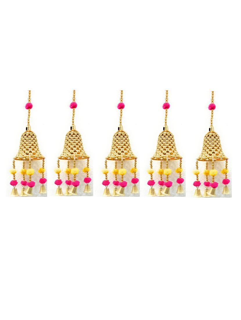 golden bell toran hanging for diwali decoration - 18581882 - Zoom Image - 0
