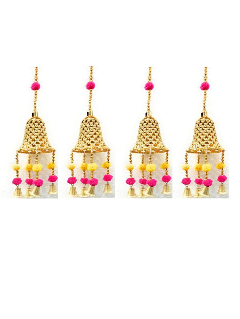 golden bell toran hanging for diwali decoration - 18581886 - Zoom Image - 0