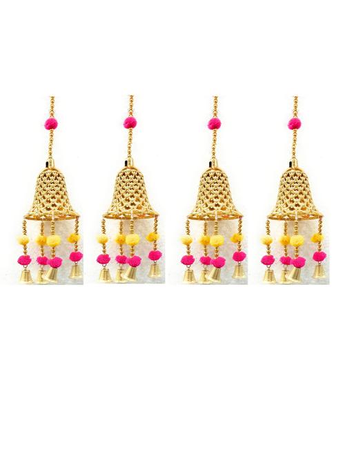 golden bell toran hanging for diwali decoration - 18581891 - Standard Image - 0