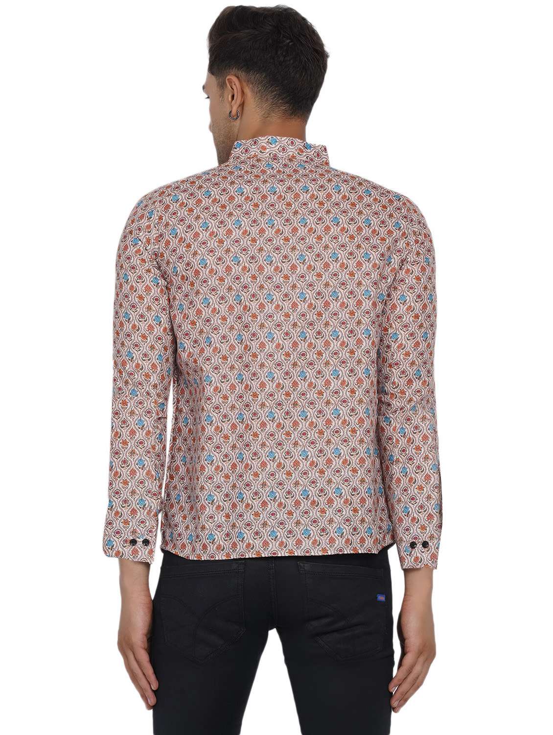 printed short kurta - 18582754 -  Standard Image - 3