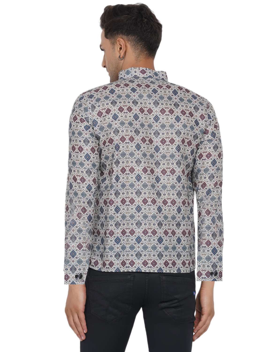 printed short kurta - 18582755 - Standard Image - 3
