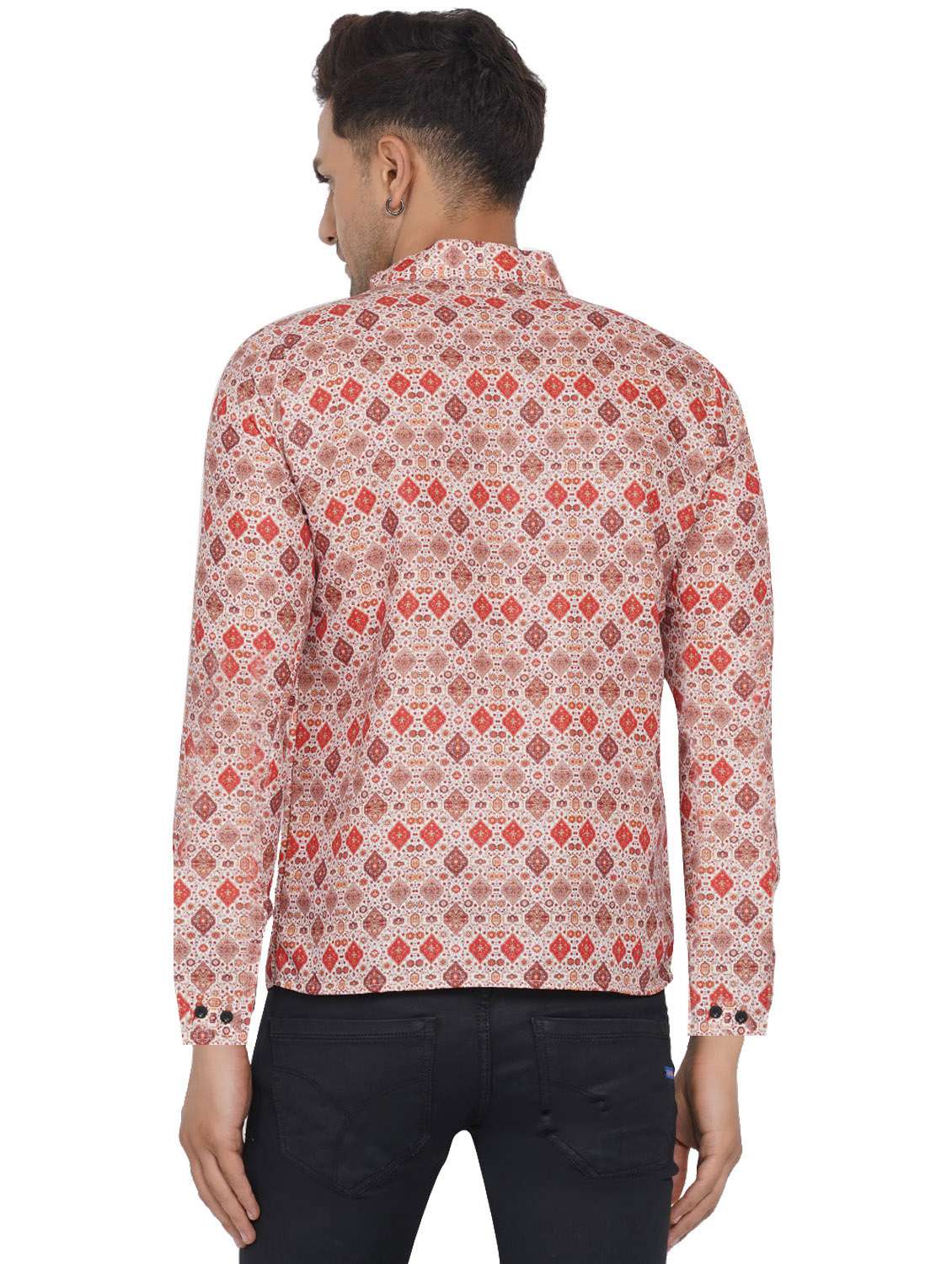 printed short kurta - 18582756 -  Standard Image - 3