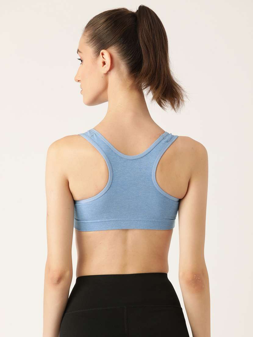 pack of 2 non padded sports bra - 18587124 - Standard Image - 3