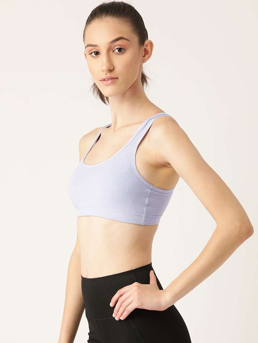 pack of 2 non padded sports bra - 18587127 - Standard Image - 3