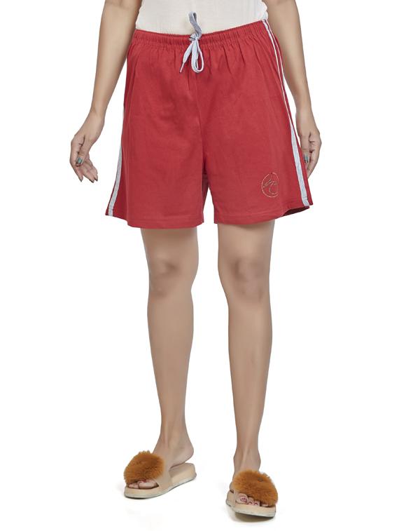 draw string waist solid short - 18587141 -  Zoom Image - 0