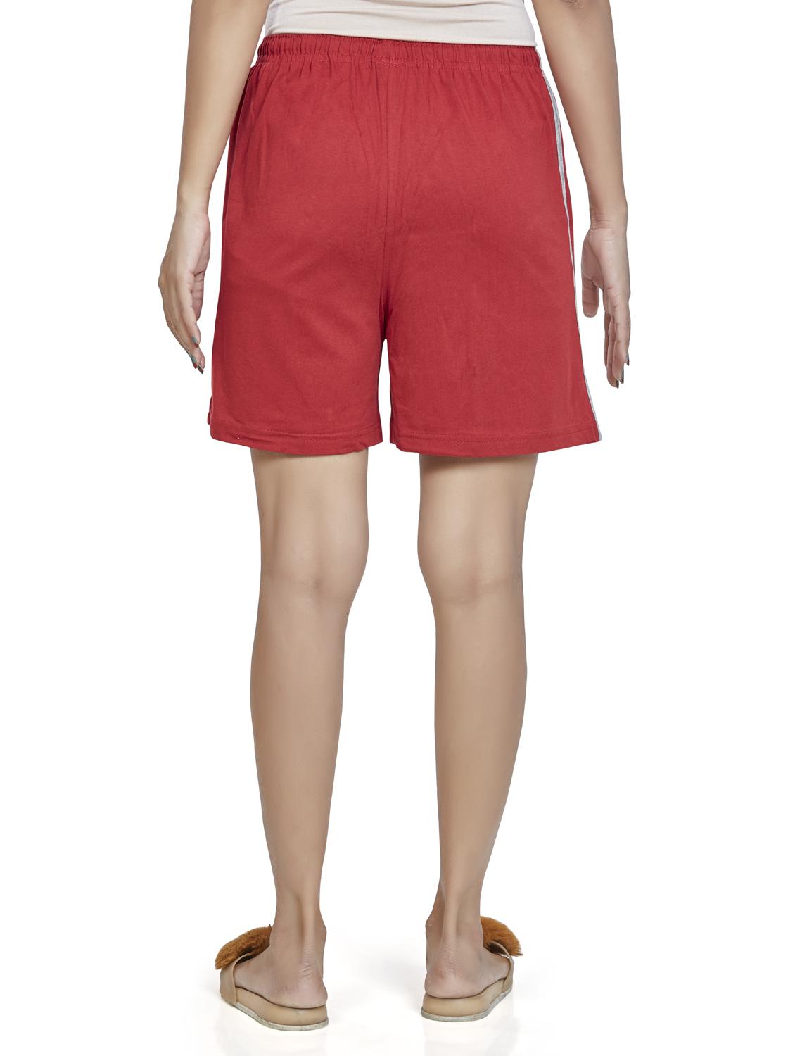 draw string waist solid short - 18587141 - Standard Image - 3