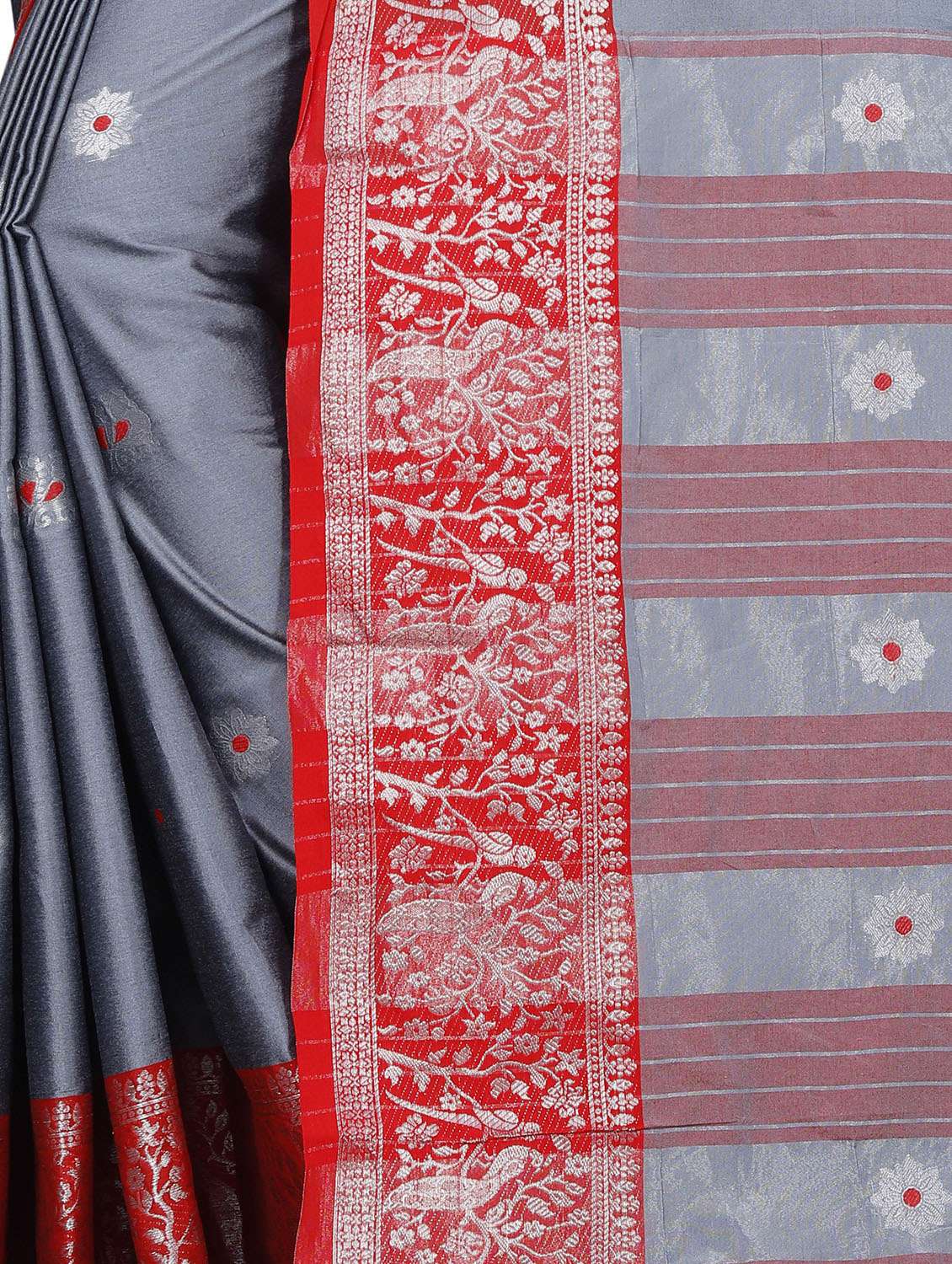 women's banarasi saree with blouse - 18587758 -  Standard Image - 3