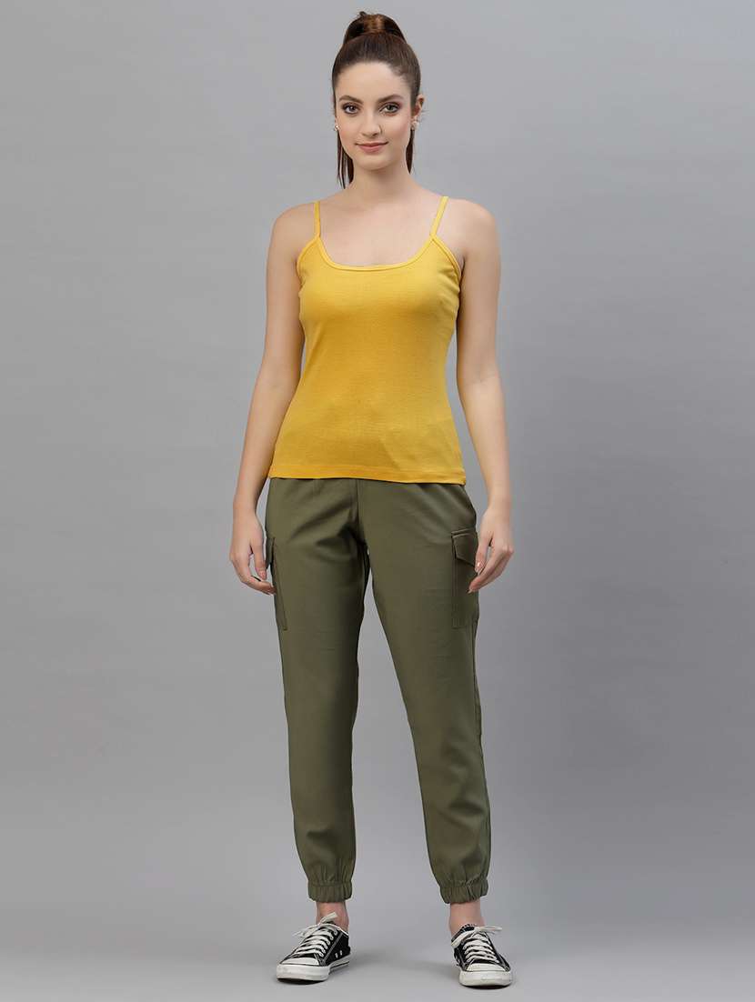 shoulder strap solid camisole - 18588880 - Standard Image - 3