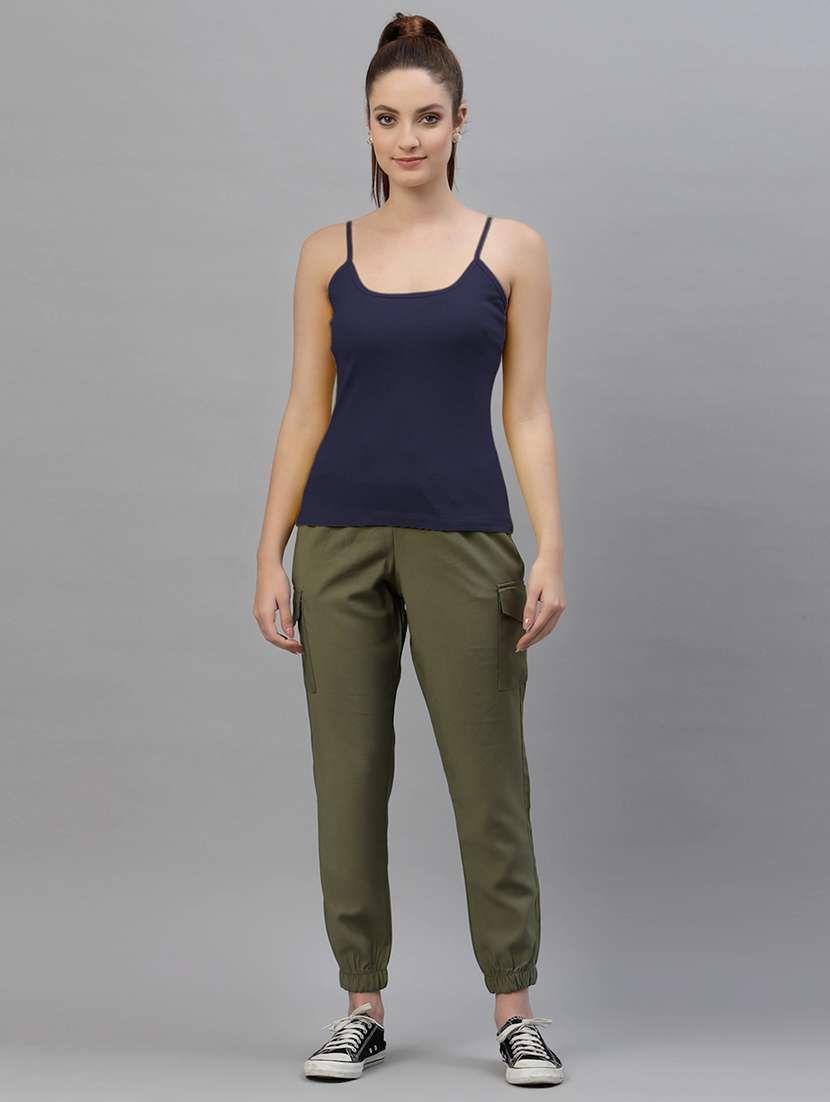 shoulder strap solid camisole - 18588889 - Standard Image - 3