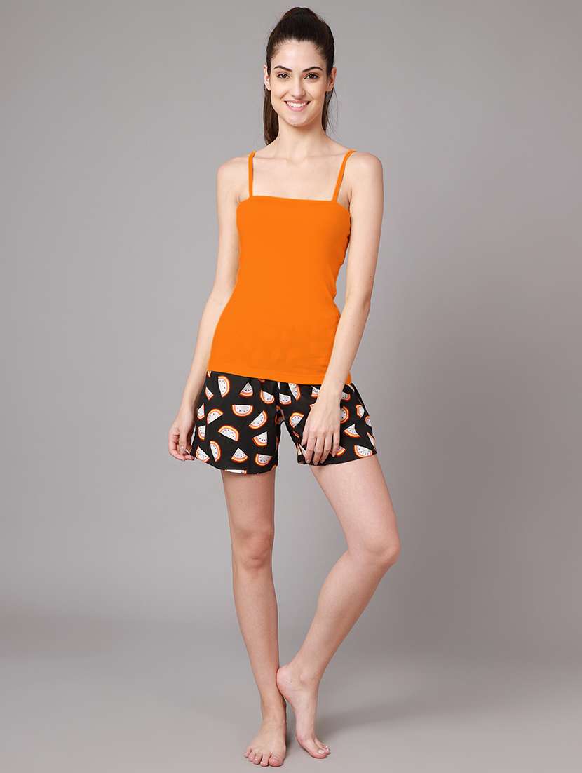 shoulder strap solid camisole - 18588898 -  Standard Image - 3