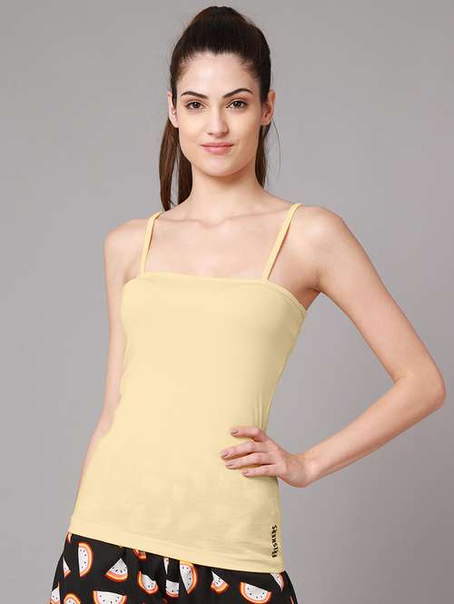 shoulder strap solid camisole - 18588899 -  Standard Image - 0