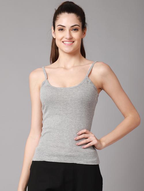 shoulder strap solid camisole - 18588910 - Standard Image - 0