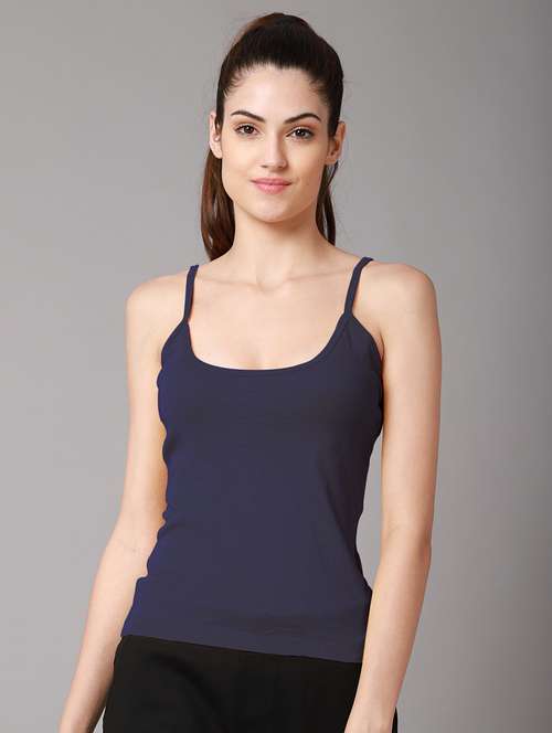 shoulder strap solid camisole - 18588920 - Standard Image - 0