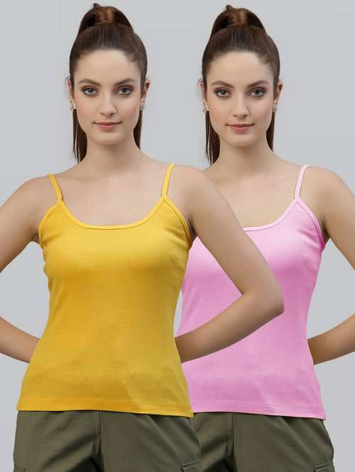 pack of 2 multi-colored camisole - 18588941 -  Standard Image - 0