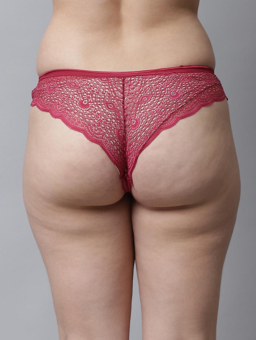 red lace bikini panty - 18589019 - Standard Image - 3