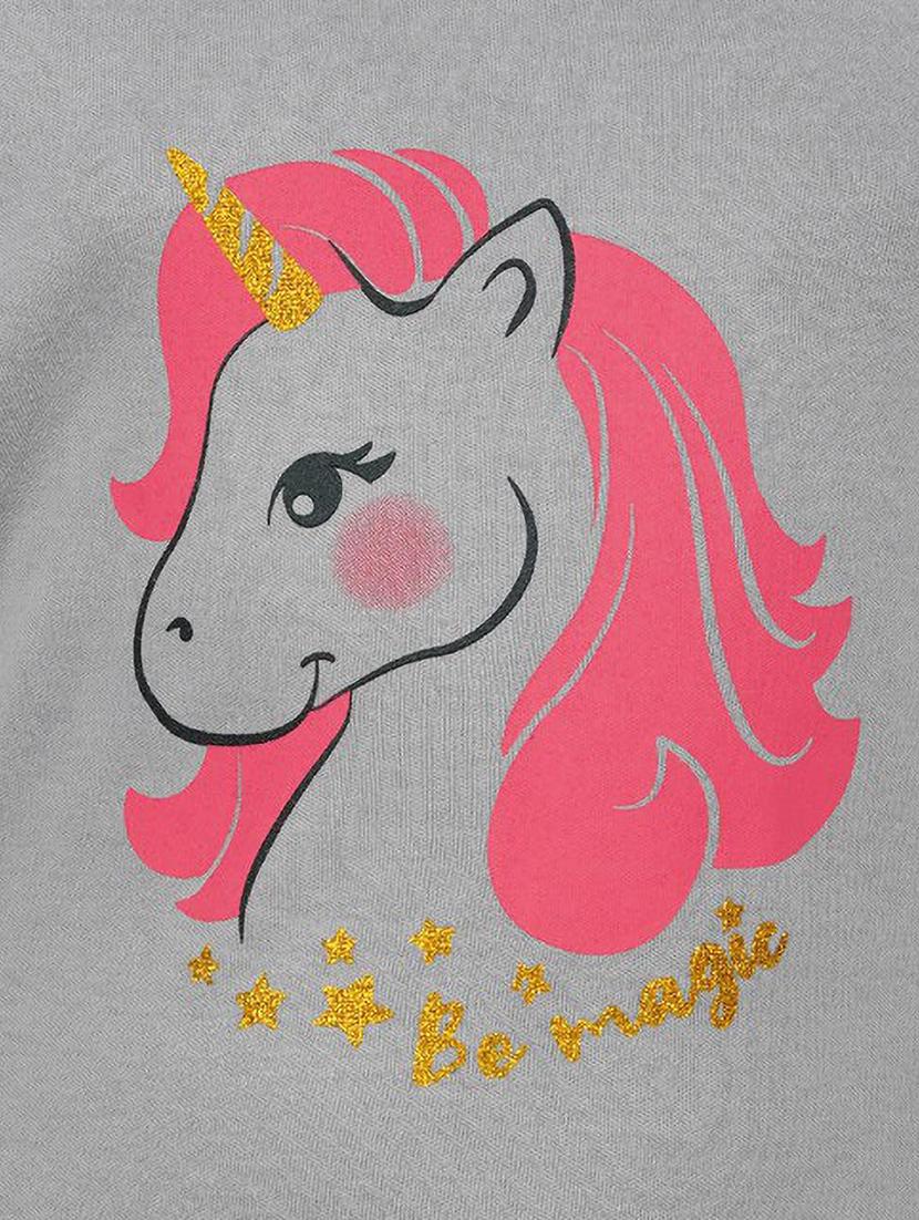 girls round neck graphic tee - 18589291 - Standard Image - 3