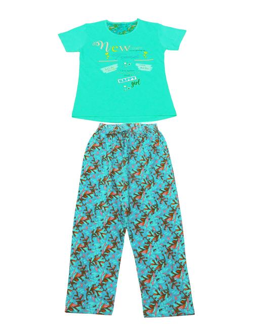girls printed full length set - 18589397 - Standard Image - 0