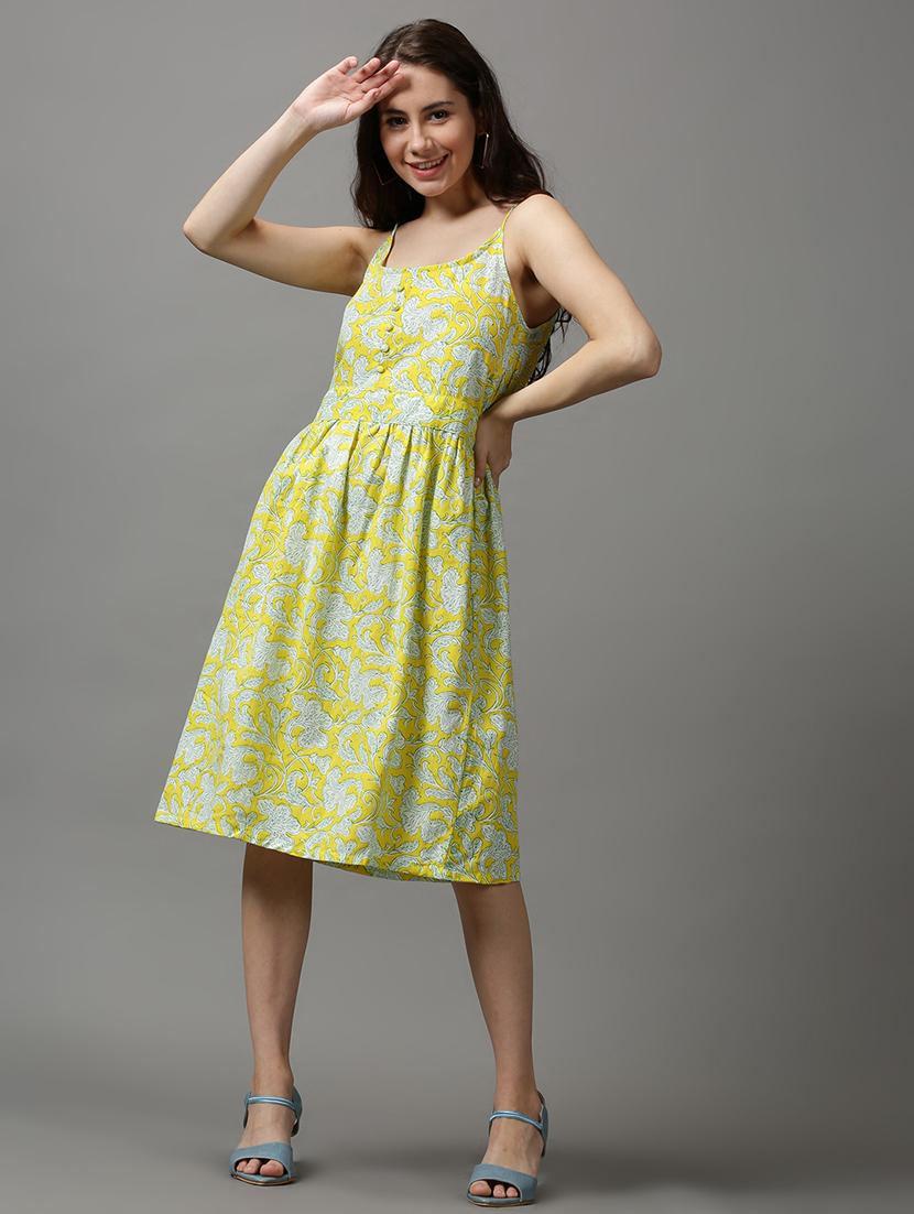 floral fit & flare dress - 18589546 -  Zoom Image - 0
