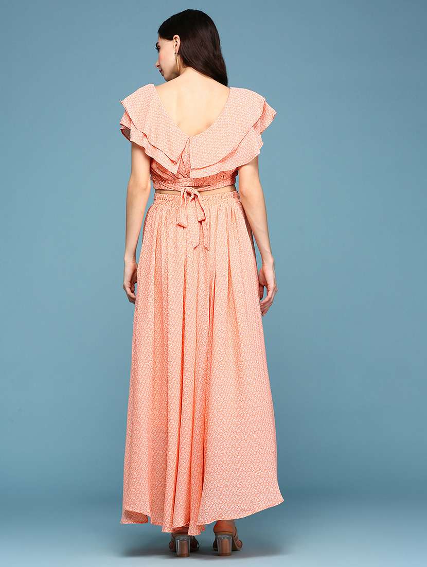 pastel top and palazzos set set - 18590834 -  Standard Image - 3