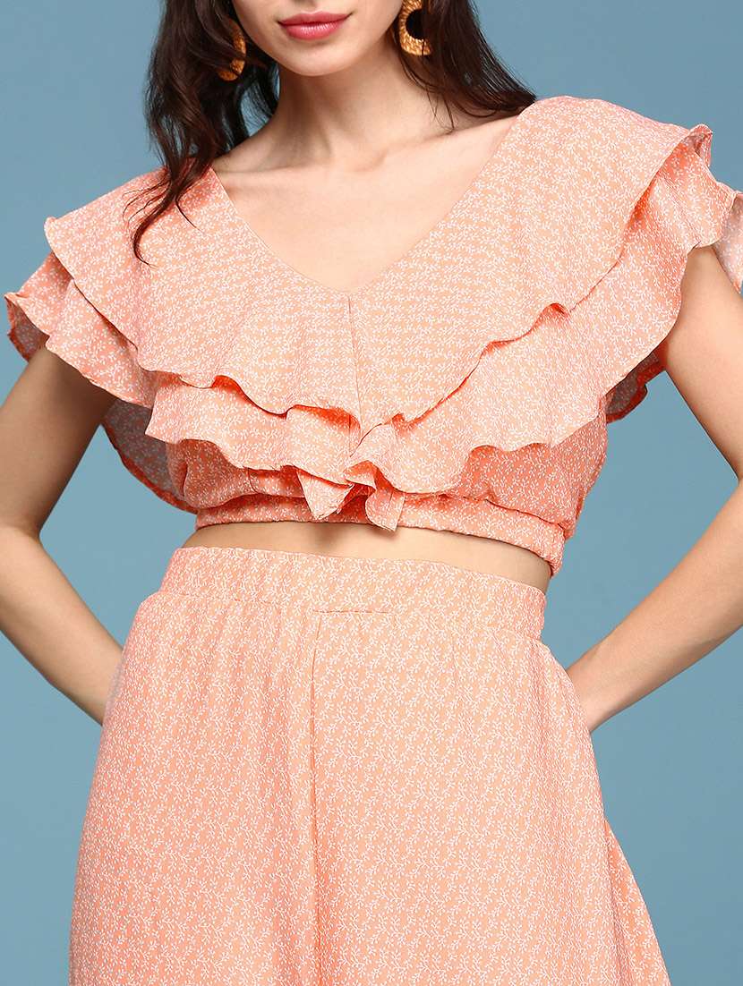 pastel top and palazzos set set - 18590834 -  Standard Image - 5