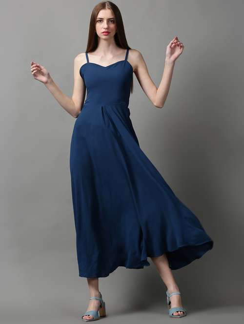 women's fit & flare maxi dress - 18590902 - Standard Image - 0