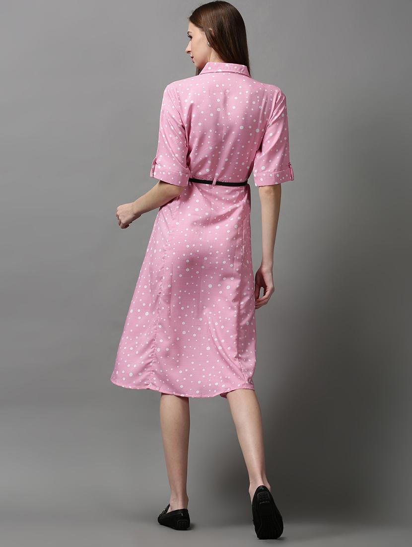 women's shirt tie & dye dress - 18590914 - Standard Image - 3