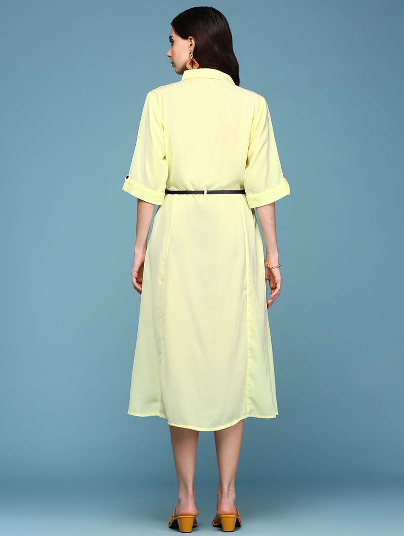 women's shirt solid dress - 18590916 -  Standard Image - 3