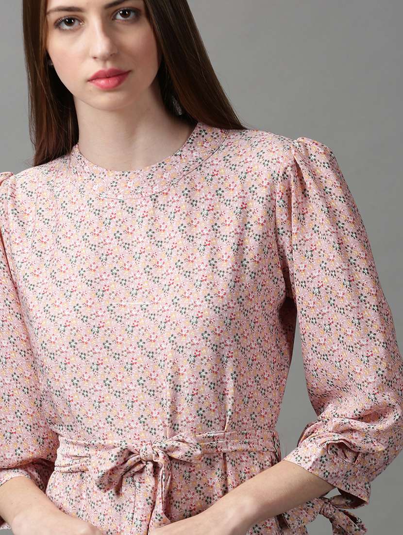 women's layered floral dress - 18590926 -  Standard Image - 5