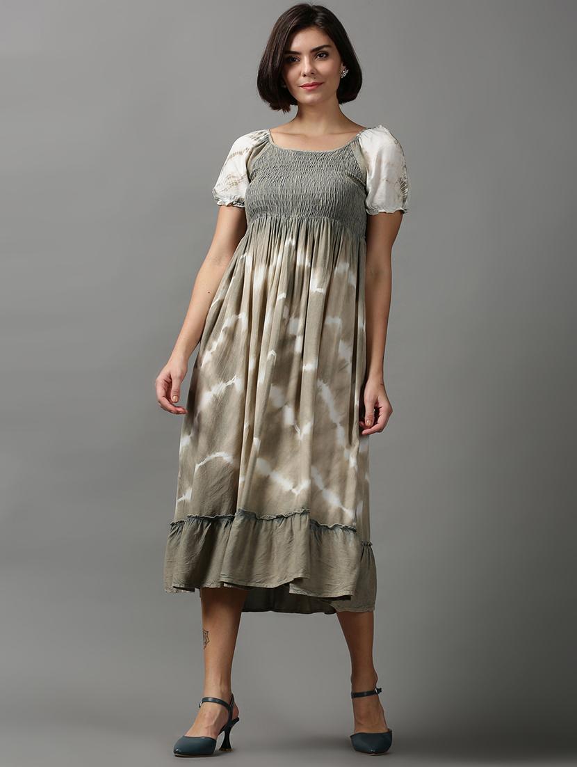 women's tiered dress chevron dress - 18590962 -  Zoom Image - 0