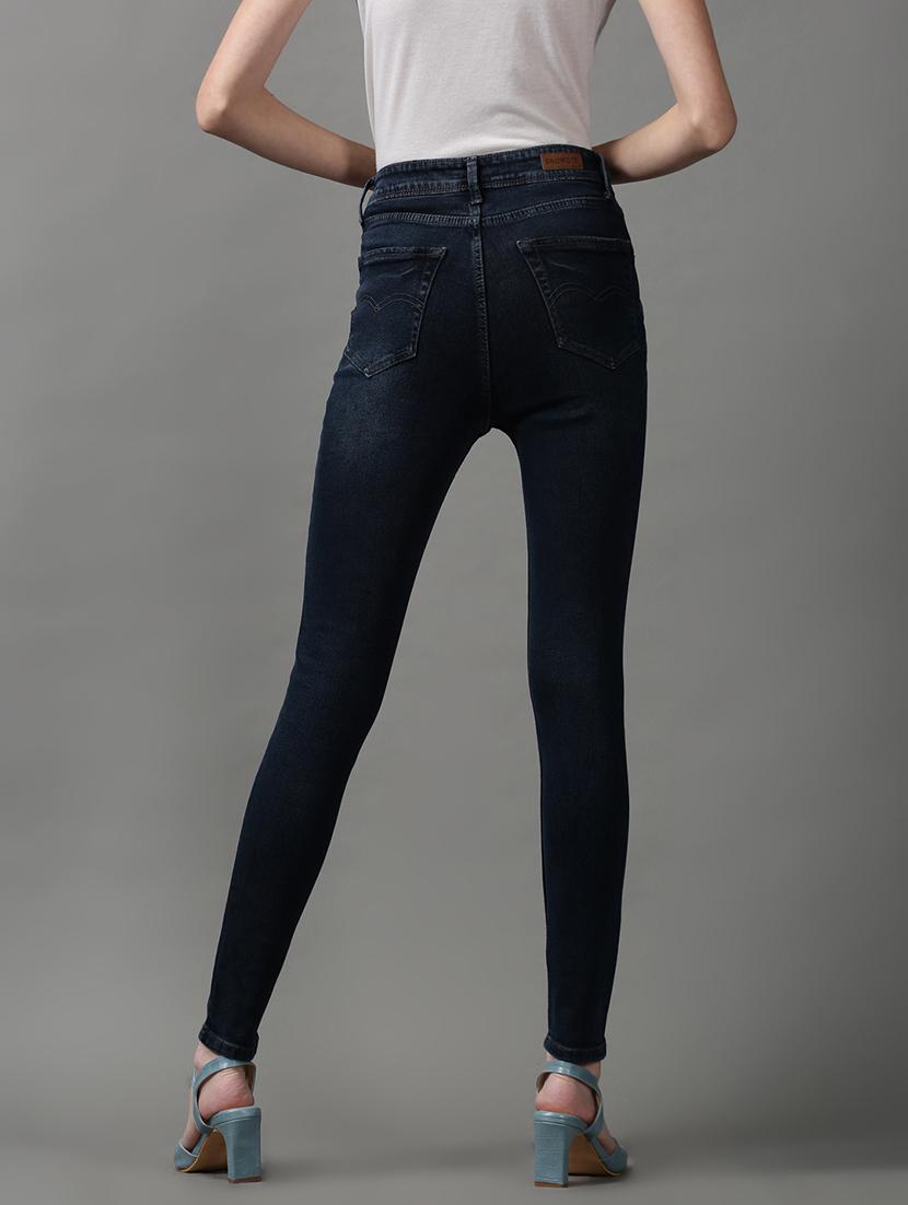 women's distress slim fit jeans - 18591023 - Standard Image - 3