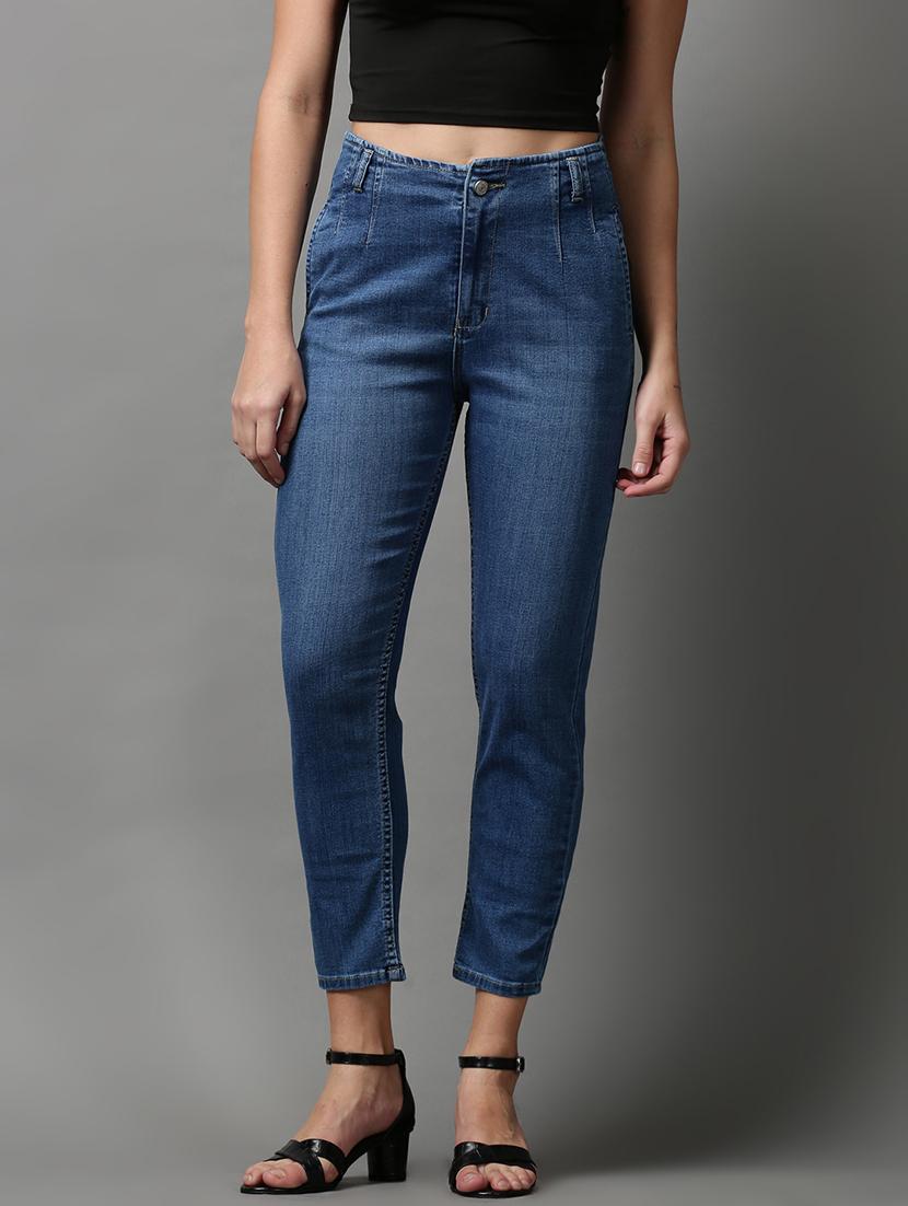 women's plain slim fit jeans - 18591064 -  Zoom Image - 0