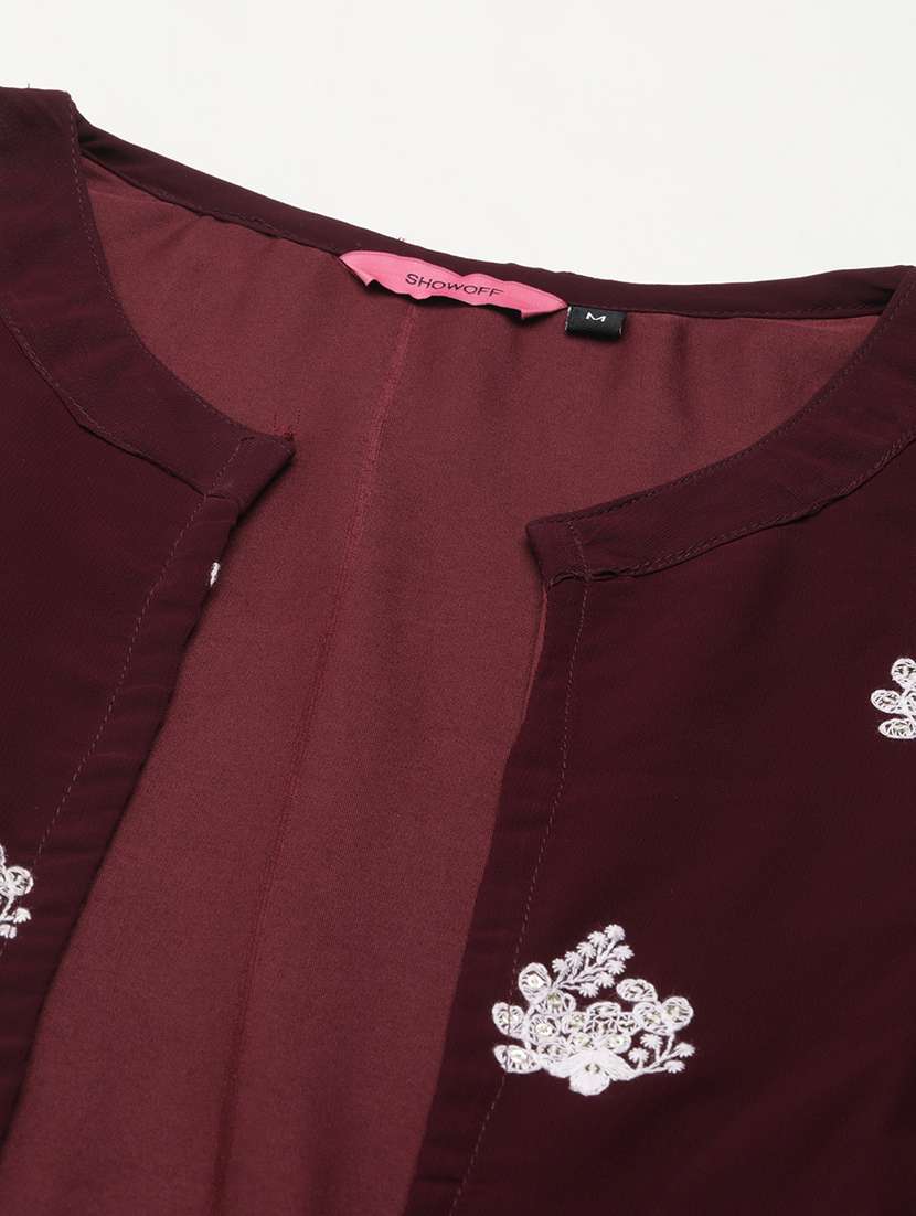 women's kurta with jacket kurta - 18591154 -  Standard Image - 5