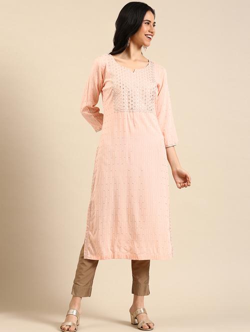 women's straight kurta - 18591161 -  Standard Image - 0