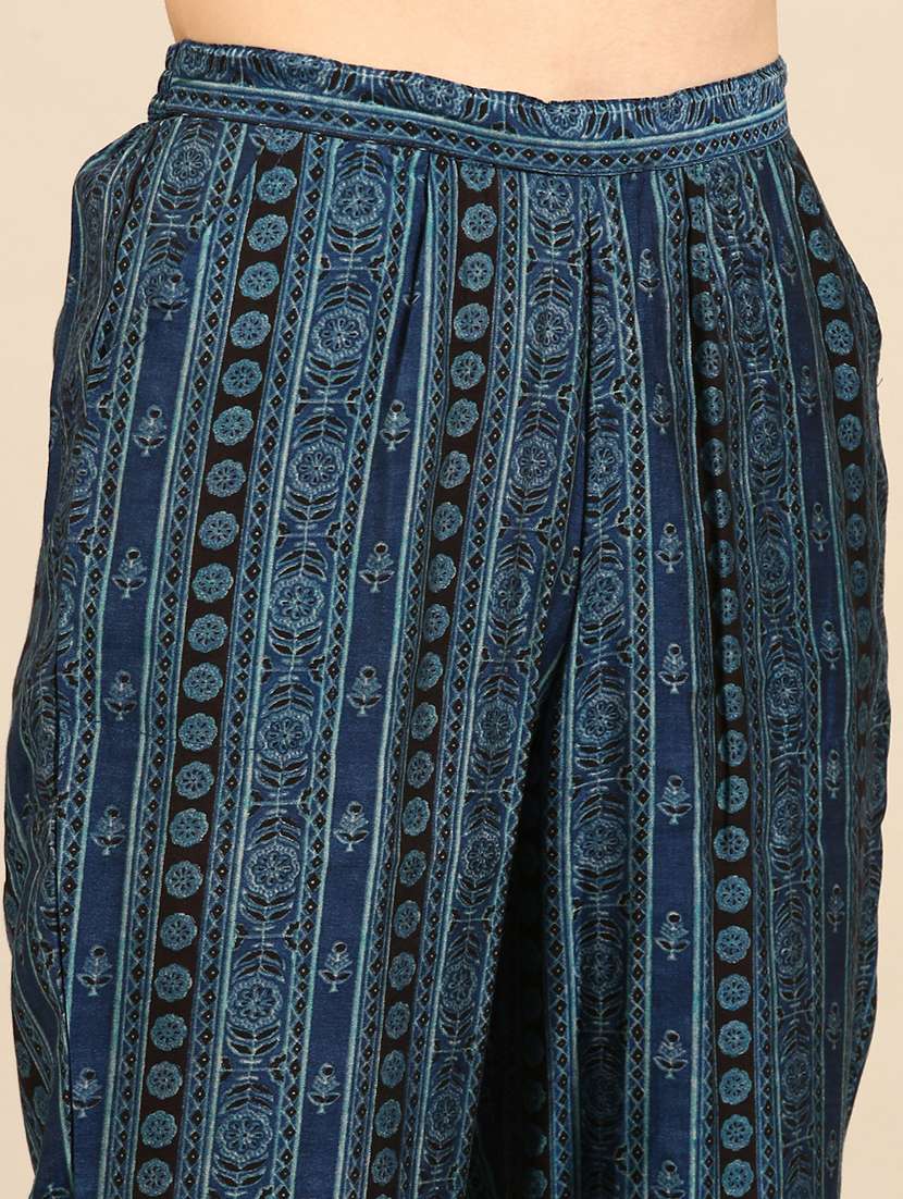 women printed kurta pant with dupatta set - 18591206 - Standard Image - 5