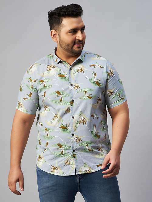 plus size printed casual shirt - 18591328 -  Standard Image - 0