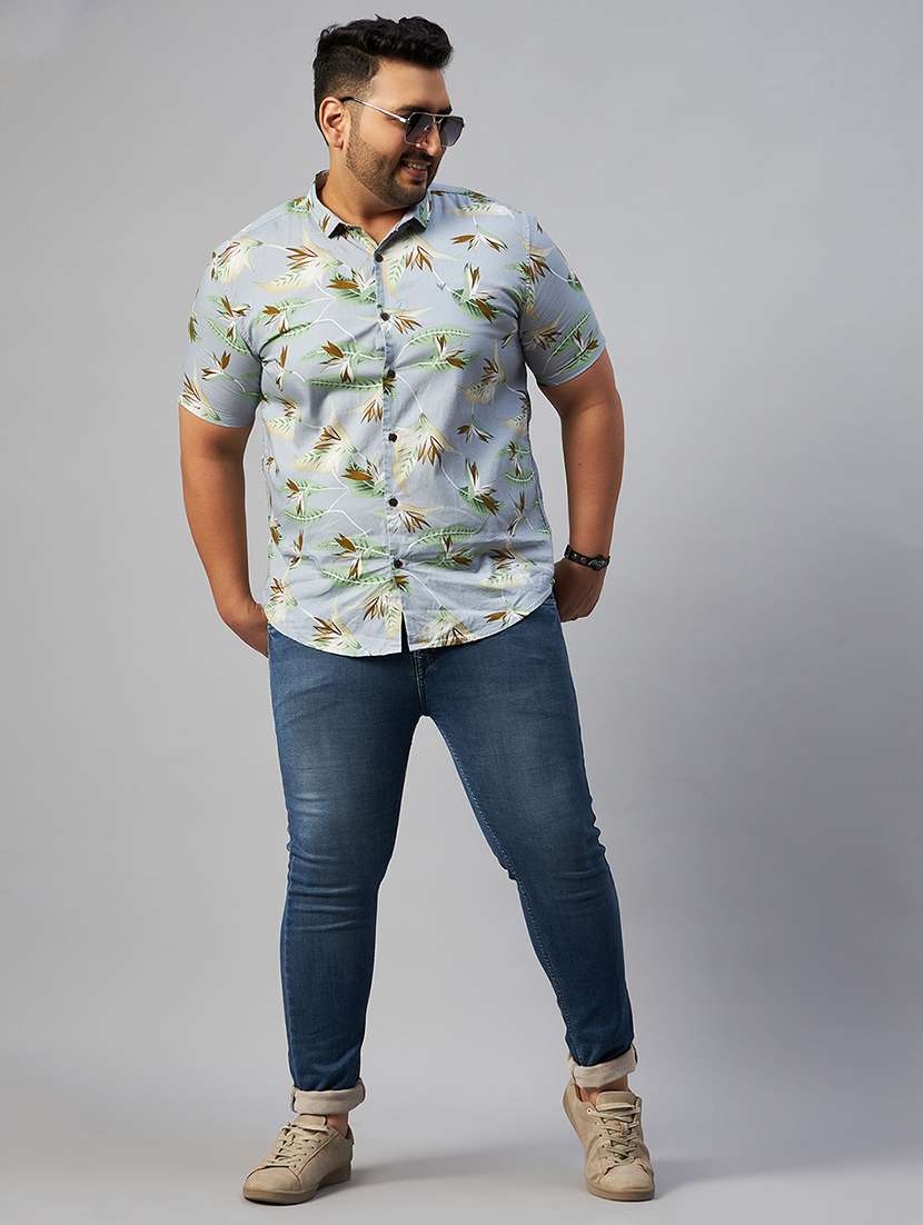 plus size printed casual shirt - 18591328 -  Standard Image - 5