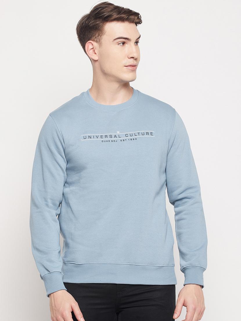 crew neck chest print sweatshirt - 18591544 - Zoom Image - 0