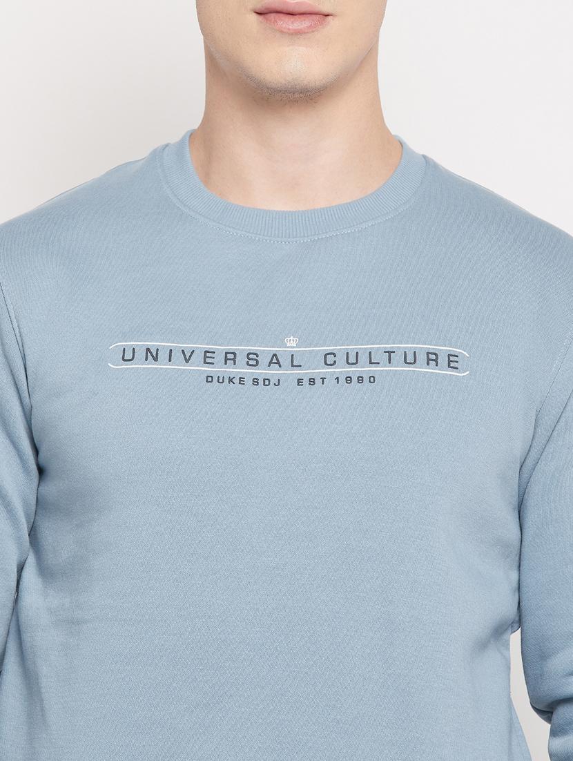 crew neck chest print sweatshirt - 18591544 - Standard Image - 5