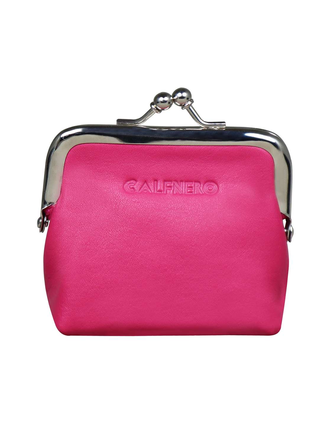 pink leather wallet