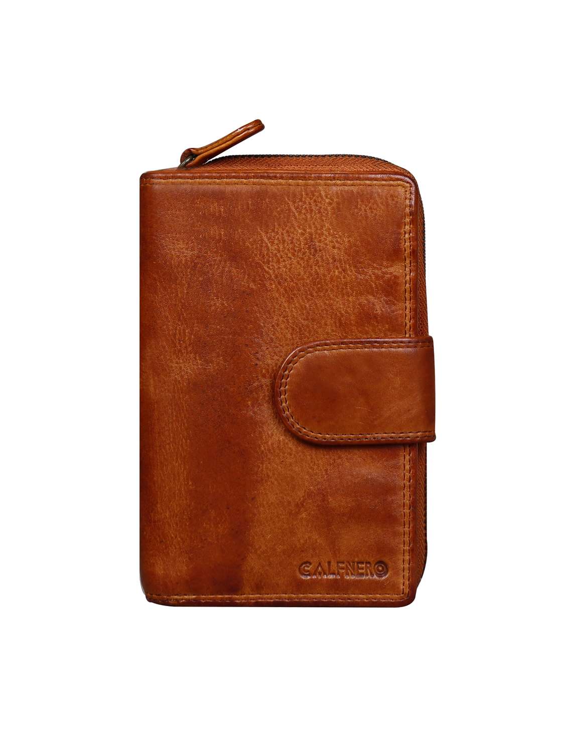 brown leather wallet
