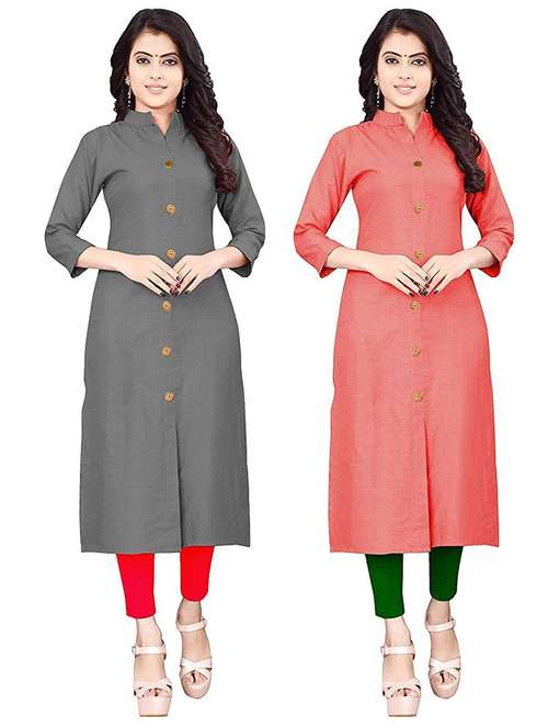 women's straight kurta - 18594531 -  Standard Image - 0